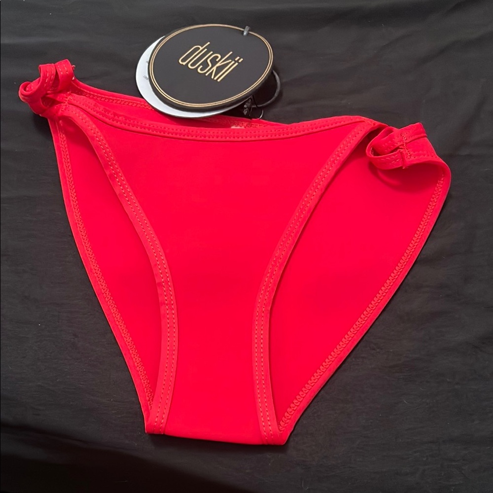 Women's Red Swim Bottom